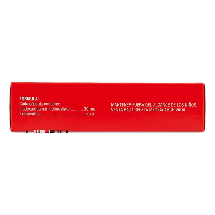 Ludoxa Lisdexanfetamina 30Mg X Cápsula