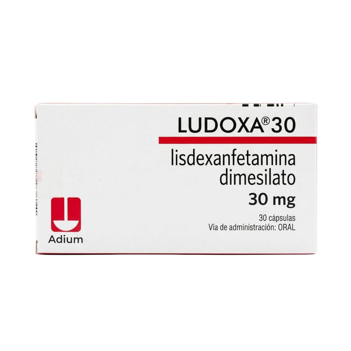 Ludoxa Lisdexanfetamina 30Mg X Cápsula