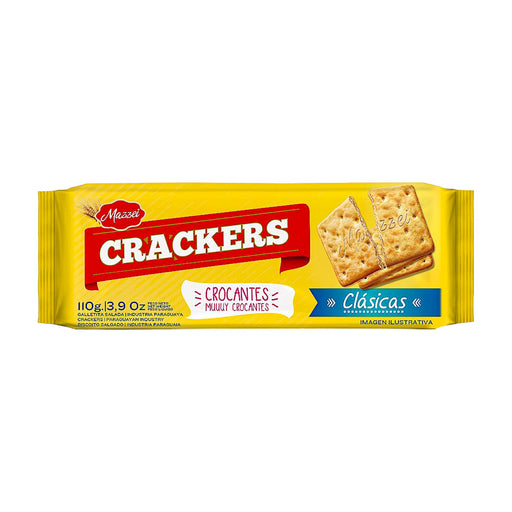 Galletas Mazzei Crackers Saladas Clásicas X 110G