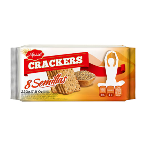 Galletas Mazzei Crackers 8 Semillas X 200G