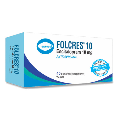 Folcres 20Mg Escitalopram X 40 Comp