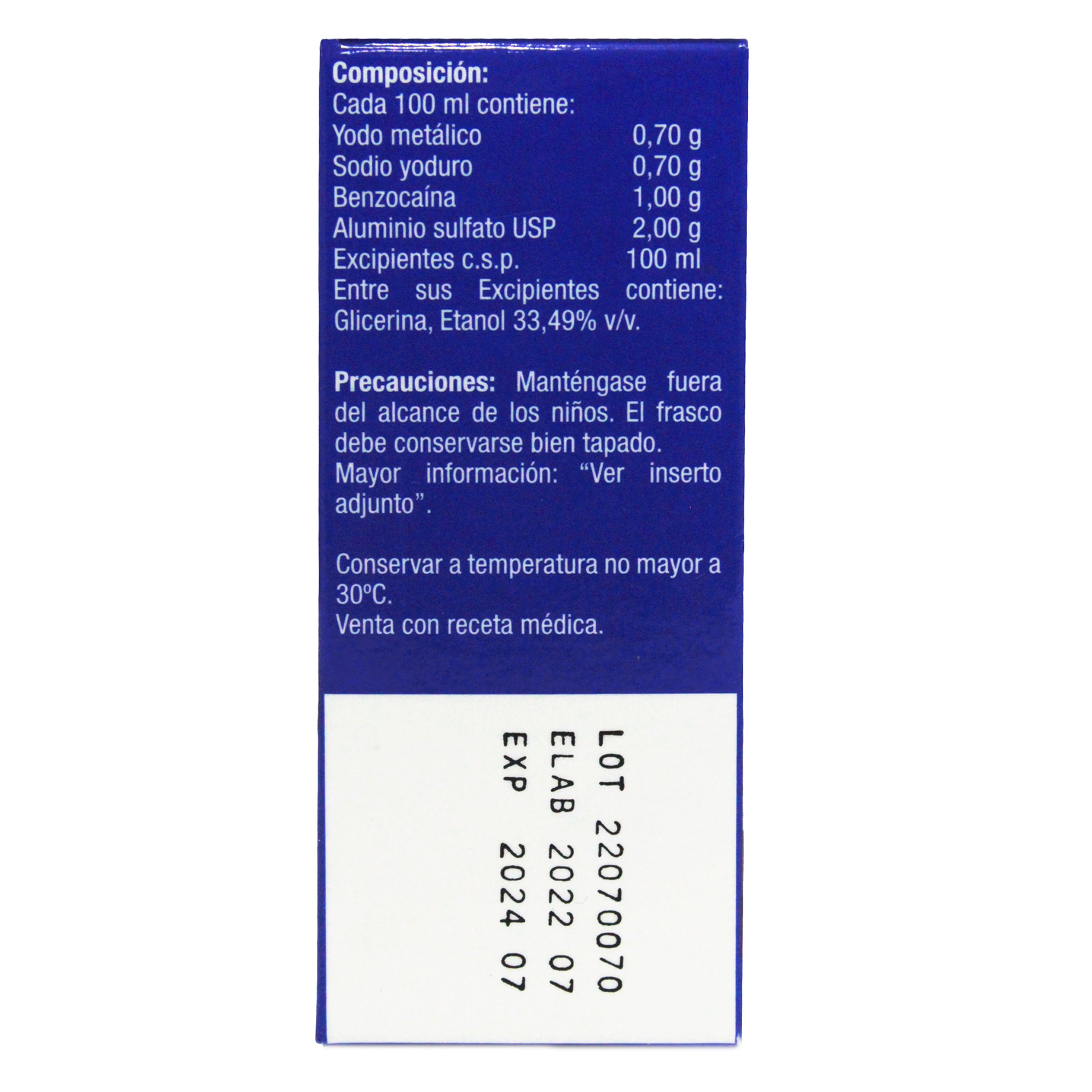 Topident Solucion X 10Ml Para La Mucosa Bucal— Farmacorp