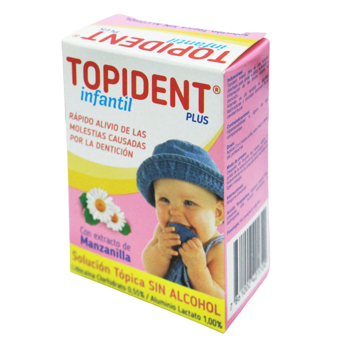 Topident Infantil Solucion X 10Ml Benzo Lac Alumin