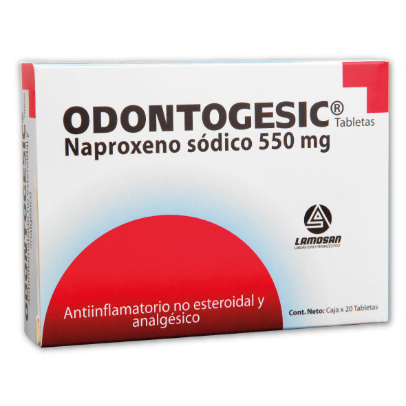 Odontogesic Naproxeno 550Mg X Tableta