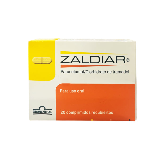 Zaldiar Paracetamol / Tramadol X Comprimido