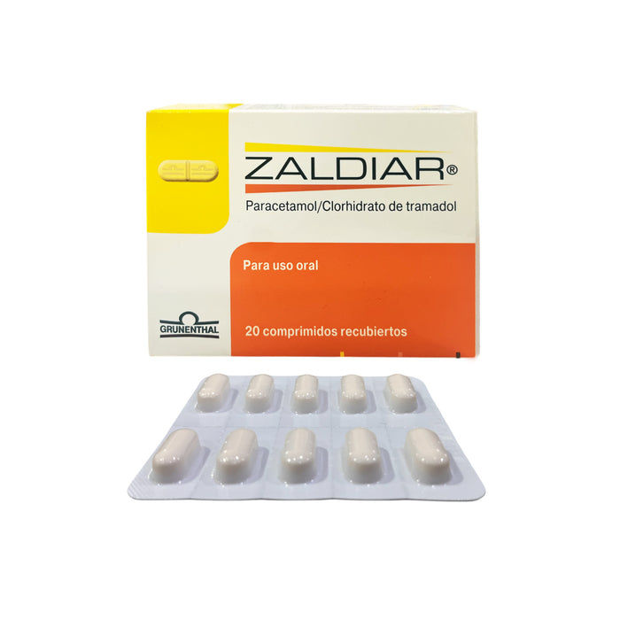 Zaldiar Paracetamol / Tramadol X Comprimido