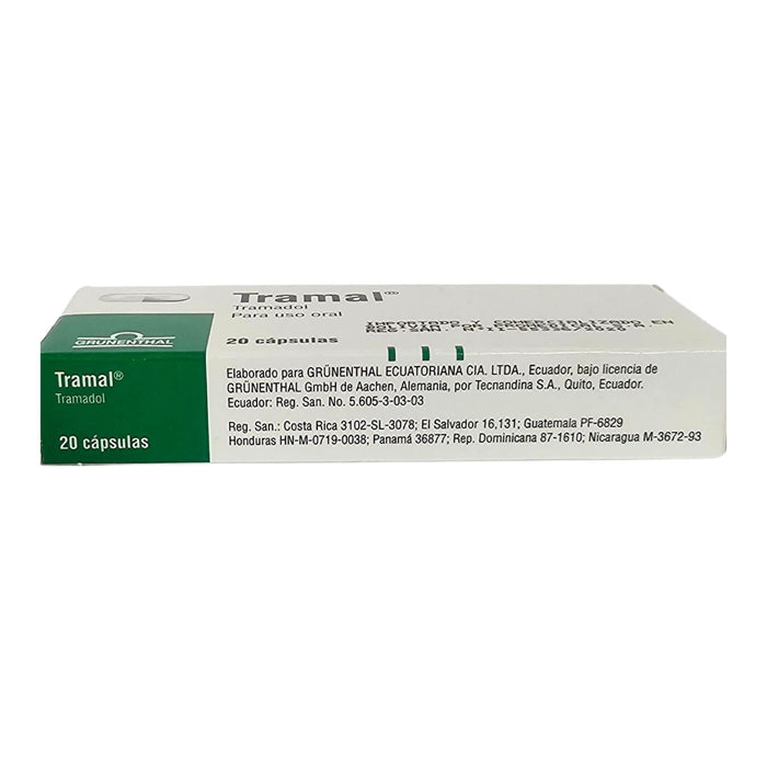 Tramal Tramadol 50Mg X Cápsula