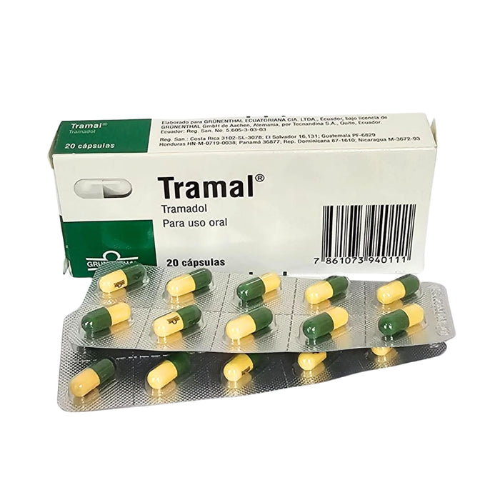 Tramal Tramadol 50Mg X Cápsula