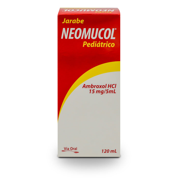 Neomucol Pediatrico Ambroxol 15Mg 5Ml Jarabe X 120Ml