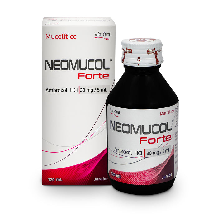 Neomucol Forte Ambroxol 30Mg 5Ml Jarabe X 120Ml