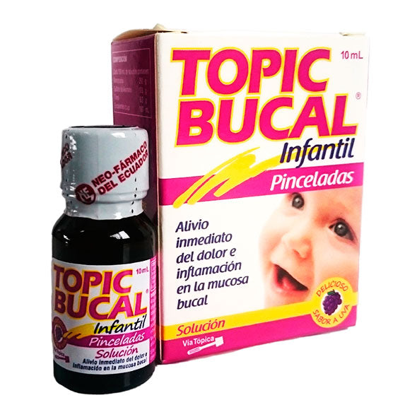 Topic Bucal Infantil Solucion X 10Ml