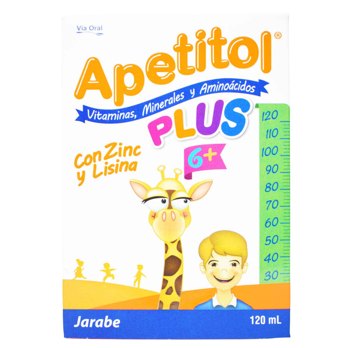 Apetitol Plus Multivitaminico Jarabe X 120Ml