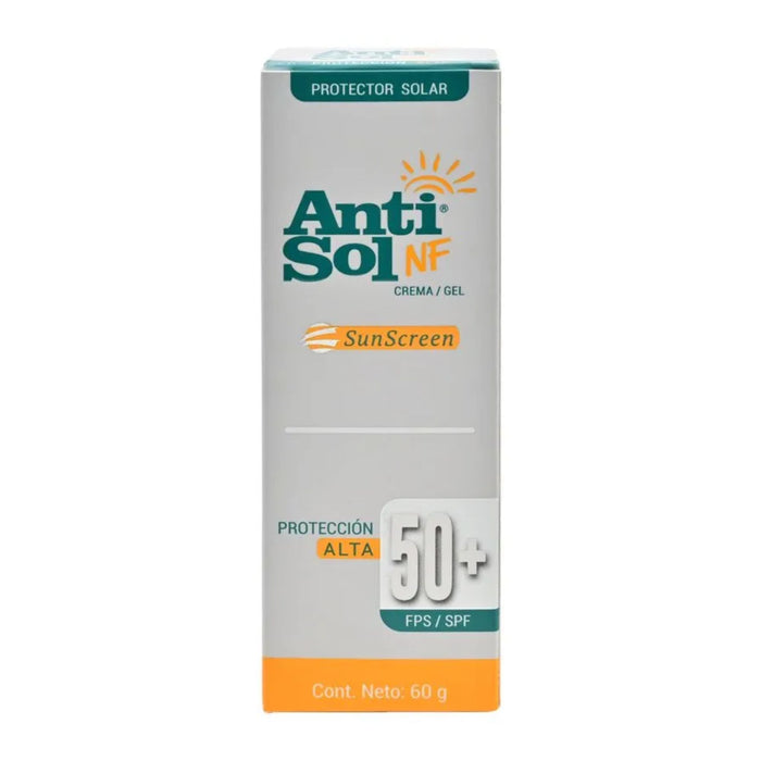 Protector Solar Crema Anti-Sol Sin Color Fps50+ X 60G