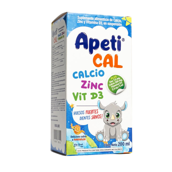 Suplemento Alimenticio Apetical Plus Suspensión Sabor Naranja X 200Ml
