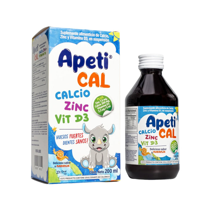 Suplemento Alimenticio Apetical Plus Suspensión Sabor Naranja X 200Ml