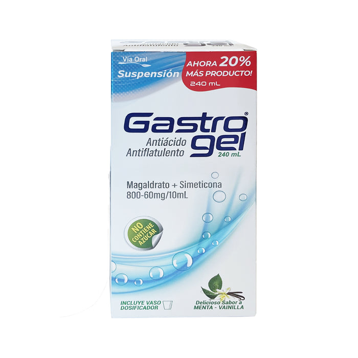 Gastrogel Magaldrato / Simeticona Suspensión X 240Ml