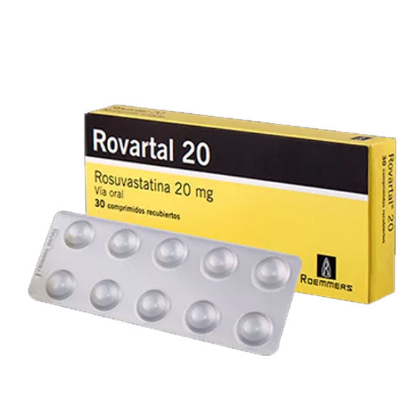 Rovartal 20Mg Rosuvastatina X Tableta