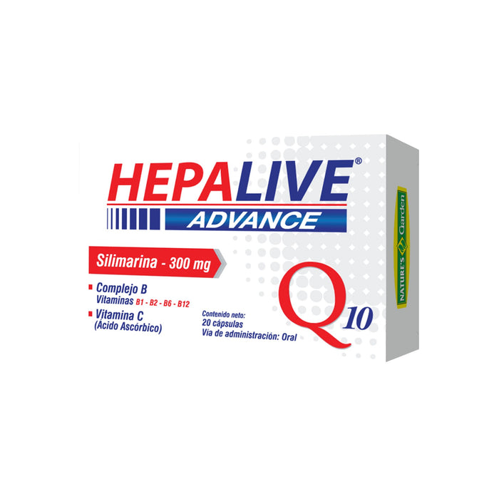Hepalive Advance Silimarina 300Mg Hepatoprotector X Cápsula