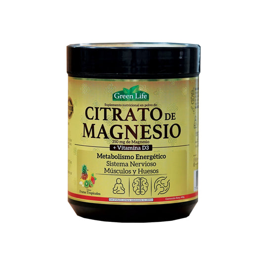 Suplemento Alimenticio Green Life Citrato De Magnesio + Vitami...