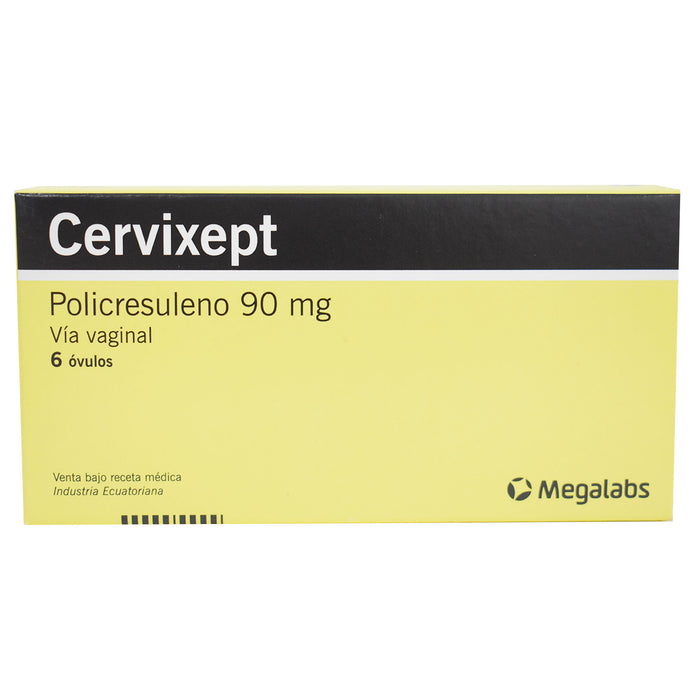 Cervixept Policresuleno 90Mg X Ovulo