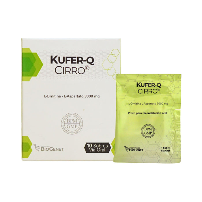 Kufer Q Cirro Ornitina Aspartato X Sobre
