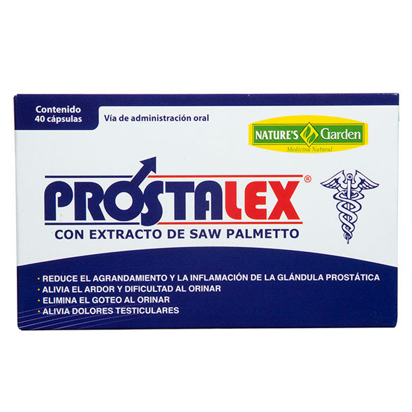 Prostalex Con Extracto De Saw Palmetto X Capsula