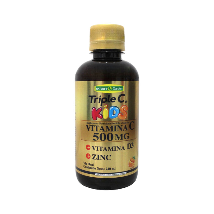 Triple C Kids Solucion X 240Ml Vitamina C D3 Zinc