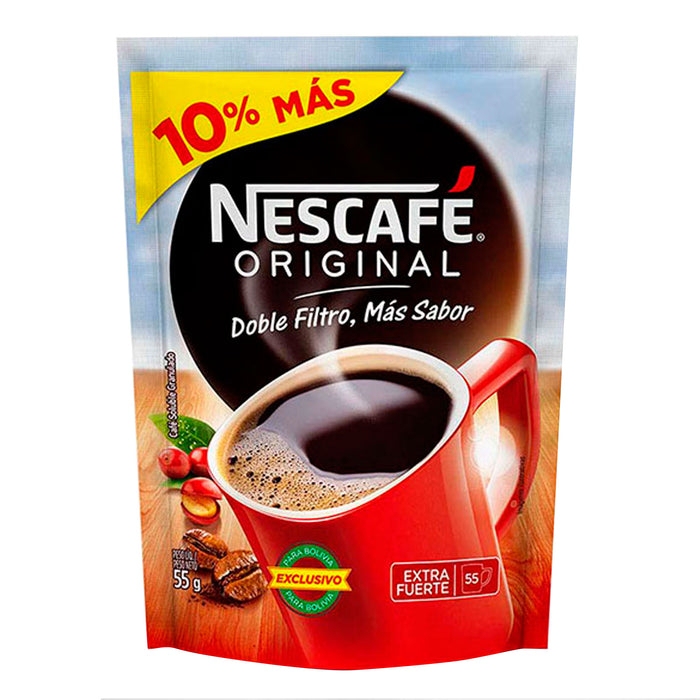 Nescafe Original Sachett Extra Fuerte X 55Gr