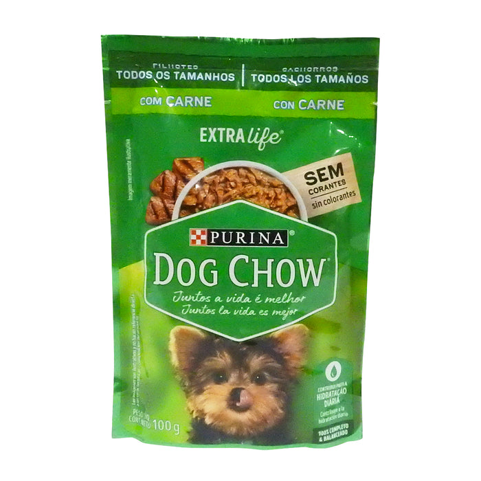 Purina Dog Chow Cachorrros Con Carne X 100G