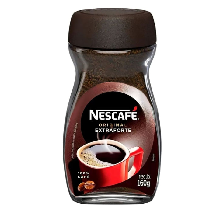 Café Soluble Nescafe Original Extra Forte Frasco X 160G