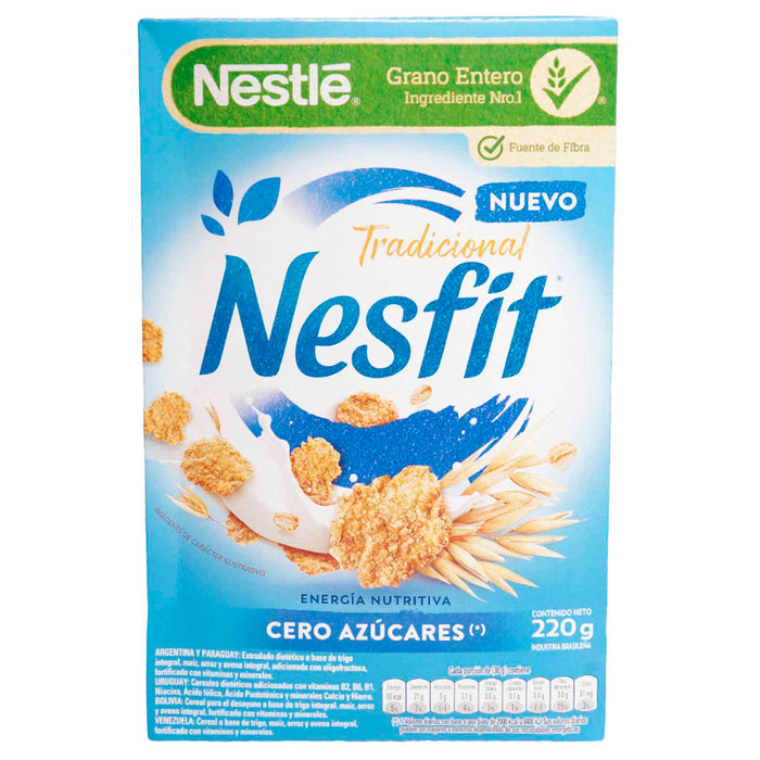 Nestle Nesfit Cereal Tradicion Cero Azucar X 220G