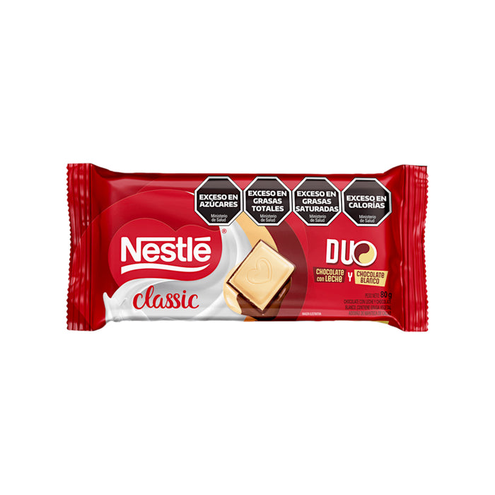 Nestle Classic Duo Chocolate X 80Gr