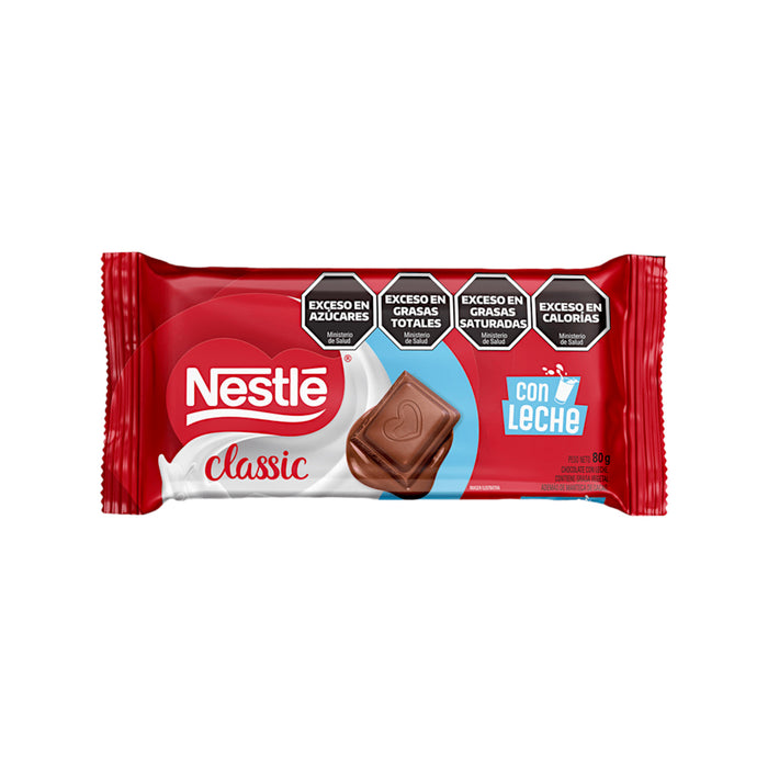 Nestle Classic Chocolate Con Leche X 80Gr