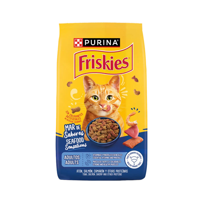 Alimento Friskies Purina Mar De Sabores Adultos X 1Kg