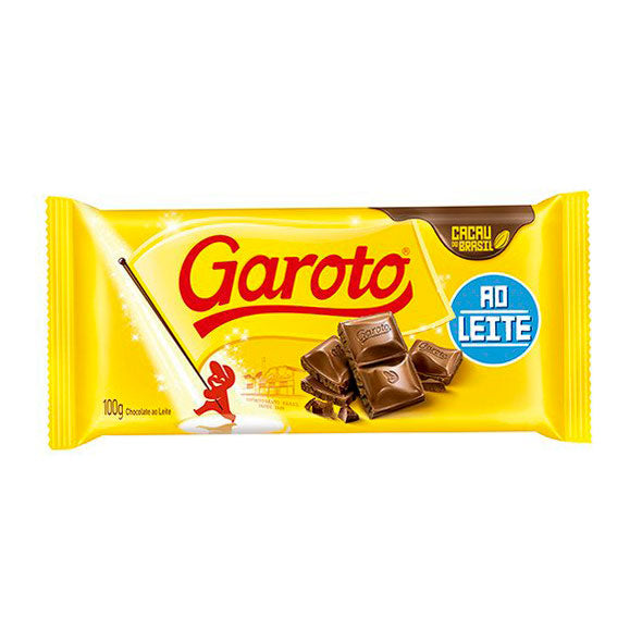 Garoto Chocolate Con Leche X 80G