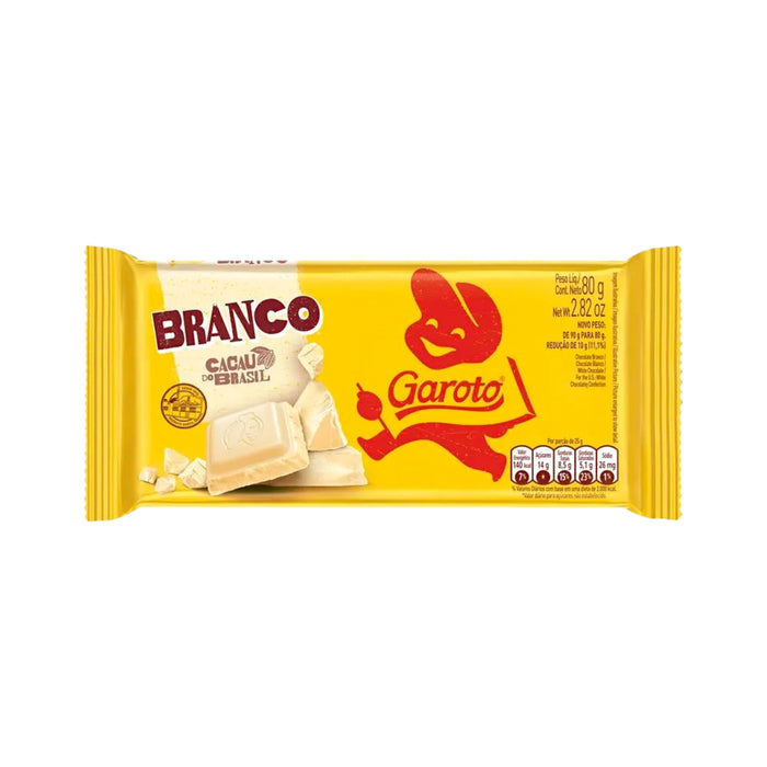 Garoto Tableta Chocolate Blanco X 80Gr