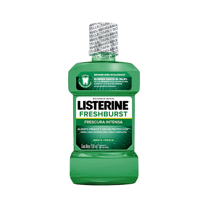 Enjuague Bucal Listerine Freshburst Menta Fresca X 250Ml