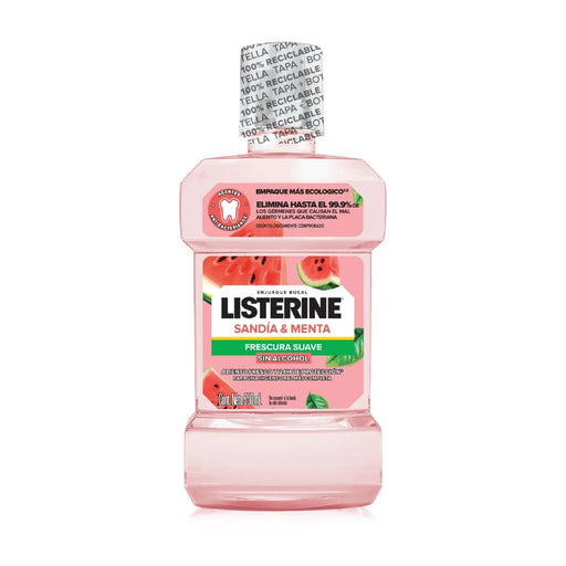 Enjuague Bucal Listerine Frescura Suave Sandia/Menta X 250Ml