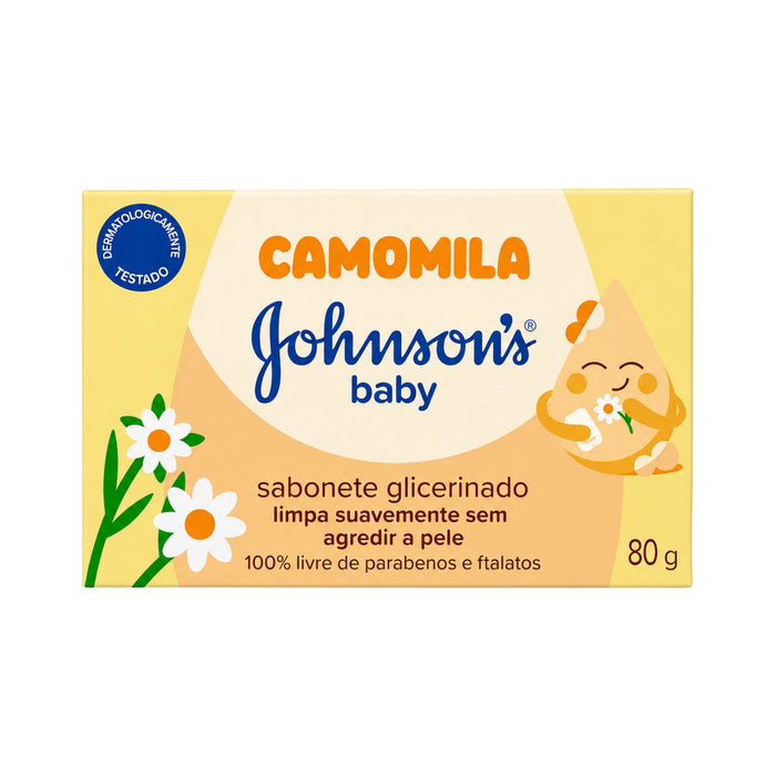 Jabon Clicerinado Johnson Baby Manzanilla X 80G