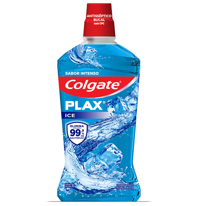 Colgate Plax Ice Enjuague Bucal X 1 L