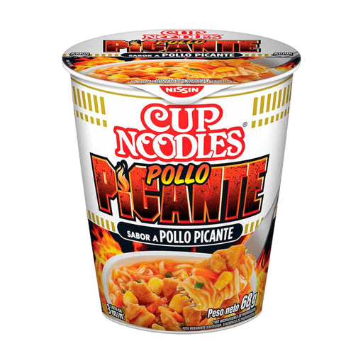 Sopa Nissin Cup Noodles Vaso Pollo Picante X 68G