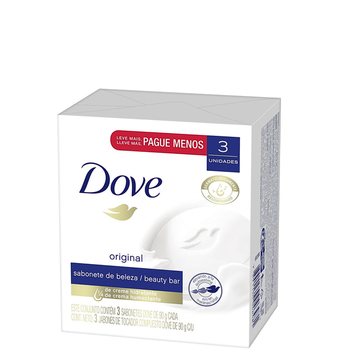 Paquete Jabón Dove 90G X 3 Unidades