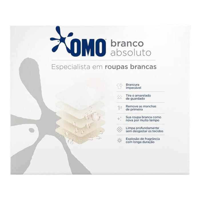 Detergente En Polvo Omo Blanco Absoluto X 720G