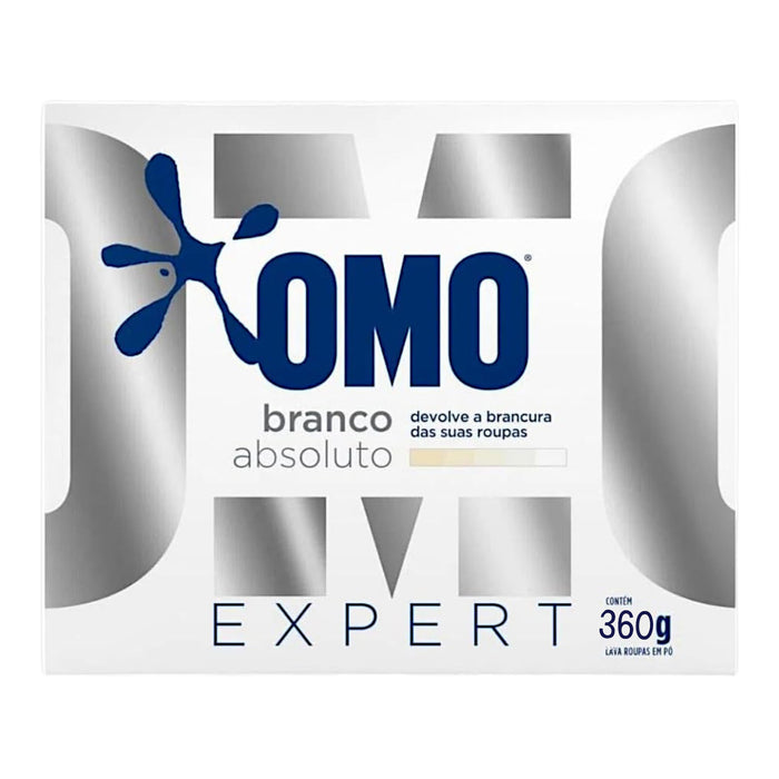 Detergente En Polvo Omo Blanco Absoluto X 360G