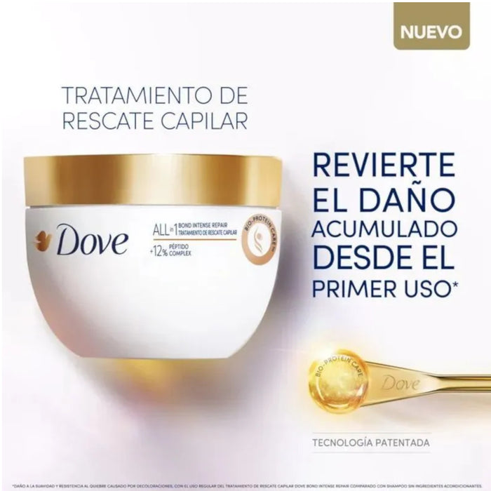 Mascara Tratamiento Dove Bond Intense Repair X 250G