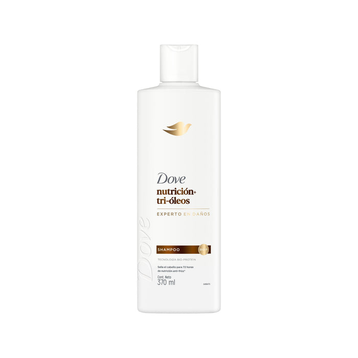 Shampoo Dove Nutrición+Tri Oleos X 370Ml