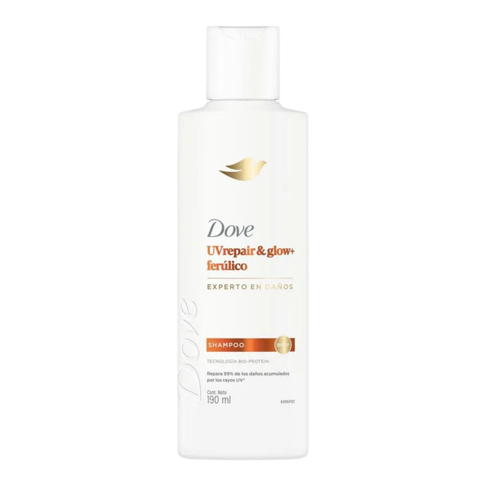 Shampoo Dove Uv Repair Y Glow+Ferulico X 190Ml