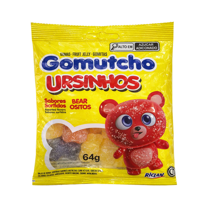 Gomitas Gomutcho Bolsa Ositos X 64G