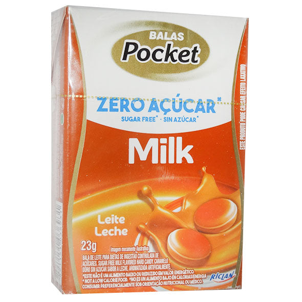 Pocket Milk Caramelo Sin Azucar X 23G