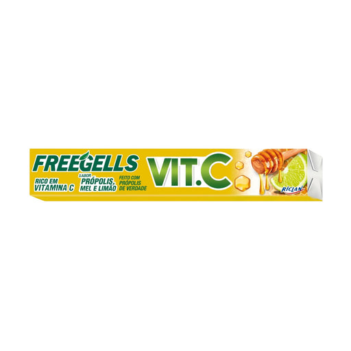 Pastilla Freegells Vitamina C Propóleo Miel Y Limon X 27.9G
